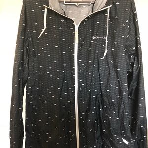 Columbia zip-up windbreaker jacket